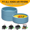 Air Fryer Egg Mold Individual Microwave Egg Cooker Blue 4Pcs 2