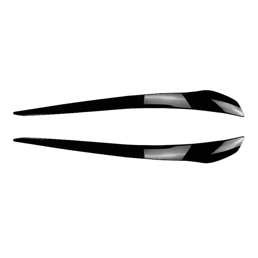 Gloss Headlight Eyebrow Sticker Trim For E92 E93 10-12 Black 4711222800823
