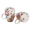 2PCS Fillings Dry Flowers Double Wall Glass Cup With Handle 2