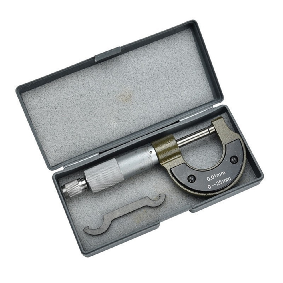 High-Precision Micrometer Circular Tube Dia Measuring Ruler 0-25Mm 4711222887954