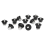 12PC Football Boot Replace Spikes for M5 Threaded Football Boots 13mm 6