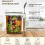 2pcs Breakfast Cup Airtight Oatmeal Jar with Cover and Spoon grey 5