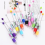 24Pcs Multi-Farbe Perlen Stifte 4-in-1 Bunte Perlen Stifte Einziehbare 5