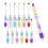 24Pcs Multi-Farbe Perlen Stifte 4-in-1 Bunte Perlen Stifte Einziehbare 2