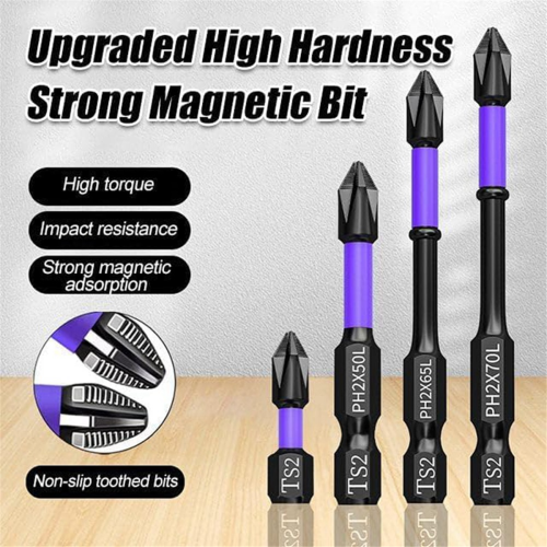 Verbeterde hoge hardheid en sterke magnetische bit, boor-schroevendraaierbit 2