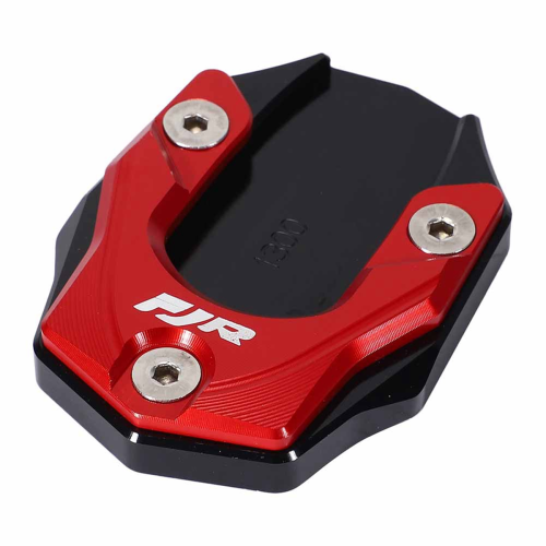 Almohadilla roja para pata de cabra de motocicleta