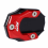 Almohadilla roja para pata de cabra de motocicleta 6