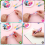 24 Pcs Multicolor Beadable Pens 4-in-1 Colored Beads Pen 4