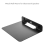 Metal Wall Shelf Speaker Stand for Bluetooth Speaker, Toy Shelf Black 6