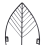 Leaves Shape Floating Shelves Metal Wall Decor,Home Decorations,Black 5