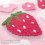 Pink Bathroom Rugs Cute Strawberry Bath Mat 50X80cm 3