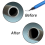 2 outils d'ébavurage + 10 lames en acier rapide BS1010 4