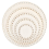 Base de cesta de madera, cesta de ganchillo redonda en blanco, base de madera 1