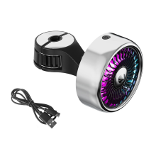 Wentylator samochodowy na fotel, mini wentylator samochodowy USB do chłodzenia tylnego siedzenia samochodu
