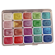 Zestaw 20 kolorów akwareli, zestaw farb akwarelowych (1ML-B)