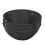 Conjunto de 3 forros de feltro preto não tecido para cestos de flores suspensos, 35,5 cm (14 polegadas) 1