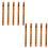 10-Pack 6-Hole Bamboo Flute Recorder Clarinet Musical Instrument 1