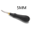 DIY leren randbehandeling polijsten ruw zonnepatroon 5 mm 6
