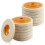 14Pack 4 Inch Wool Felt Polishing Wheel Disc, Wool Buffing Polishing 1