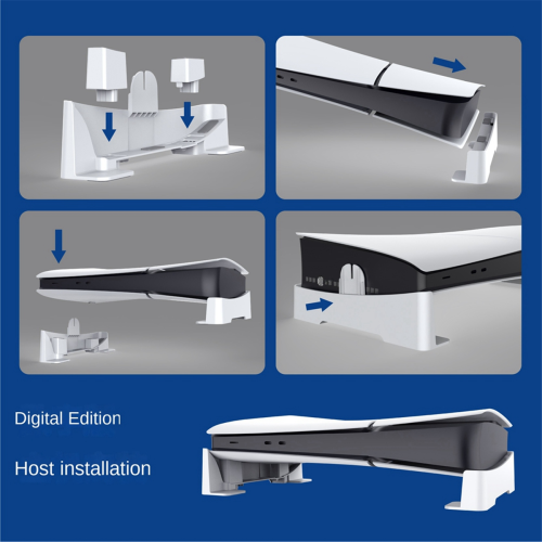 Für Slim Console Horizontal Storage Rack Einfacher flacher Ständer 2