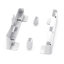 Voor slanke console horizontale opbergrek eenvoudige platte standaard