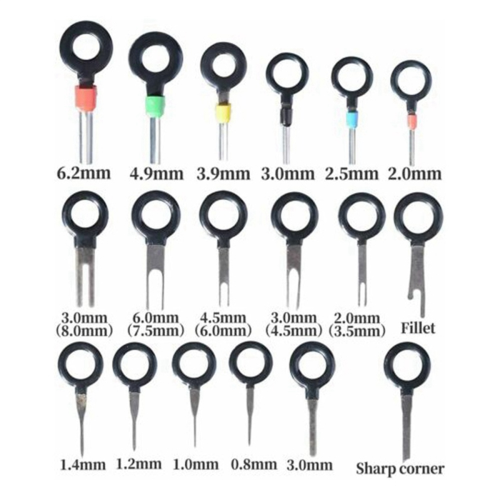 70 Piece Set Terminal Puller Removal Tool Connector Remover Tool 2
