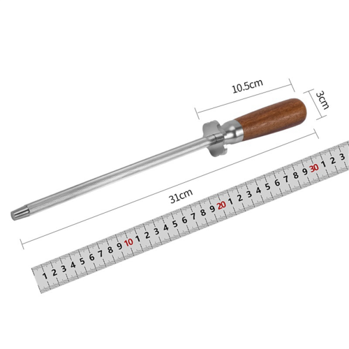 Professional Butcher Knife Block Stick Tool Home Sharpening Stone 2