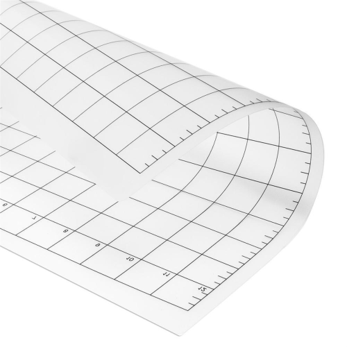 Conjunto de 5 bases de corte adesivas de PVC, 30x20cm (12x8 polegadas), com aderência padrão. 2