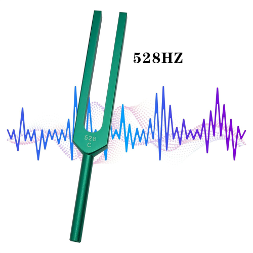 Tuning Fork, 528 Hz Tuning Forks for Healing Chakra,Green 2