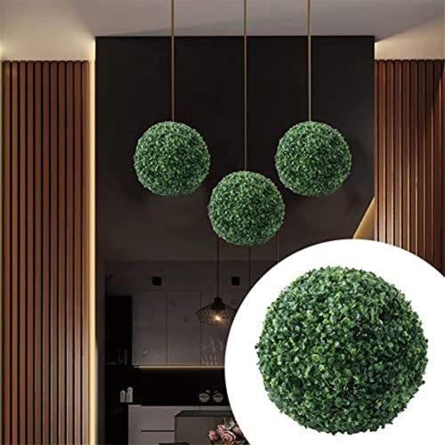 Μπάλα τεχνητών φυτών Topiary, κρεμαστές μπάλες ψεύτικων φυτών 2