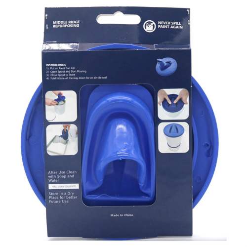 2PCS Pour and Store Gallon Paint Can Lid 2