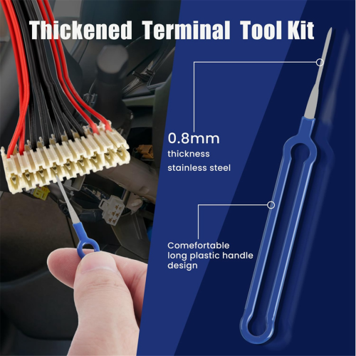 39Pcs Terminal Removal Tool Kit - for Cars & Most Connector Terminals 1