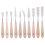 Verfmesset - 10 stuks spatels, paletmes, schildergereedschap, messen 1