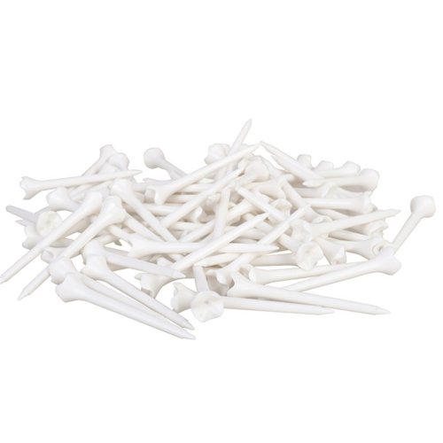 100 stuks 70 mm professioneel tee-systeem, plastic golf-tee-accessoires 1