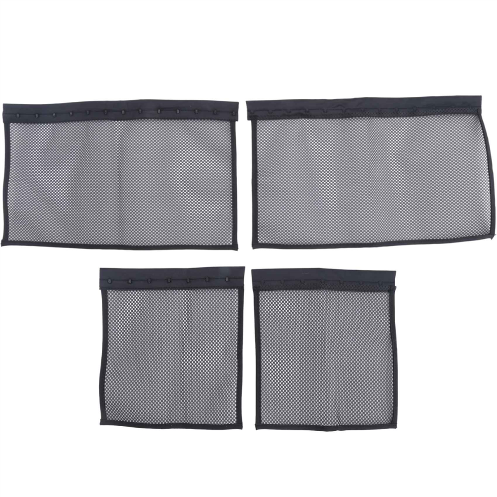 4 PCS Length N Lock Hair Stretcher, Curling Ring (7Inch+13Inch)