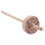 Drop Spindle Yarn Tool,Wooden Hardwood Spinner Wheel for Beginners 3