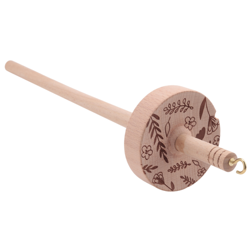 Drop Spindle Yarn Tool,Wooden Hardwood Spinner Wheel for Beginners 2