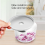 USB Electric Garlic Chopper 250ML Wireless Food Chopper, White 5