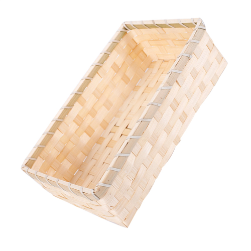 Natural Bamboo Basket Gift Hampers Retail Display Home Organizer 1