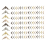 120PCS Metal Book Corner Protector, 4 Colors Iron Guard Edge Cover 1