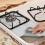 Gas Stove Protectors Kitchen Reusable Burner Covers Grey 2