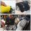 Gas Stove Protectors Kitchen Reusable Burner Covers Grey 4