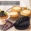4 szt. 4 cale/10 cm mini foremki do muffinek i babeczek, forma do tarty i quiche 6