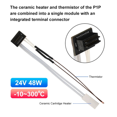 Termistor cerâmico para P1P P1S 24V 48W 1