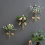 D Flowers Hanging Vases Flower Pot Wall Planter Pot 2