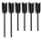 6Pcs Drill Mixer Attachment, Mixer Paddles for Mixing Paint Stirrer 1