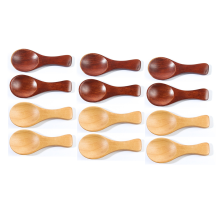 12PCS Small Wooden Spoons, 3.2 Inch Small Wooden Spoons