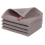 Waffle-Weave Kitchen Dish Cloths, Drying Dish Towels Brown 1
