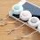 8PCS Macaron Mobile Phone Screen Cleaner Wiper Screen Brush with Deco 3