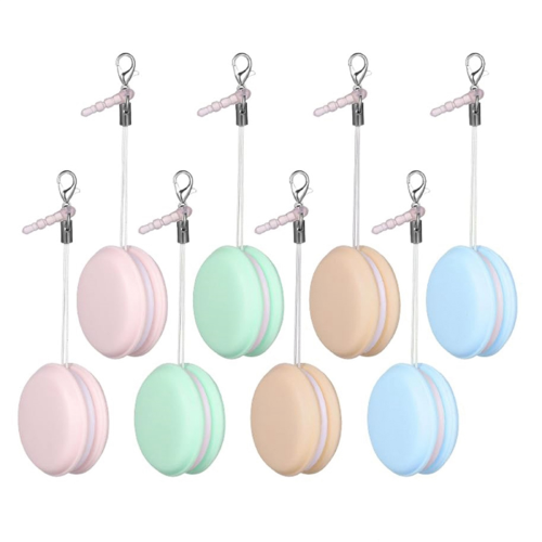 8PCS Macaron Mobile Phone Screen Cleaner Wiper Screen Brush with Deco 1